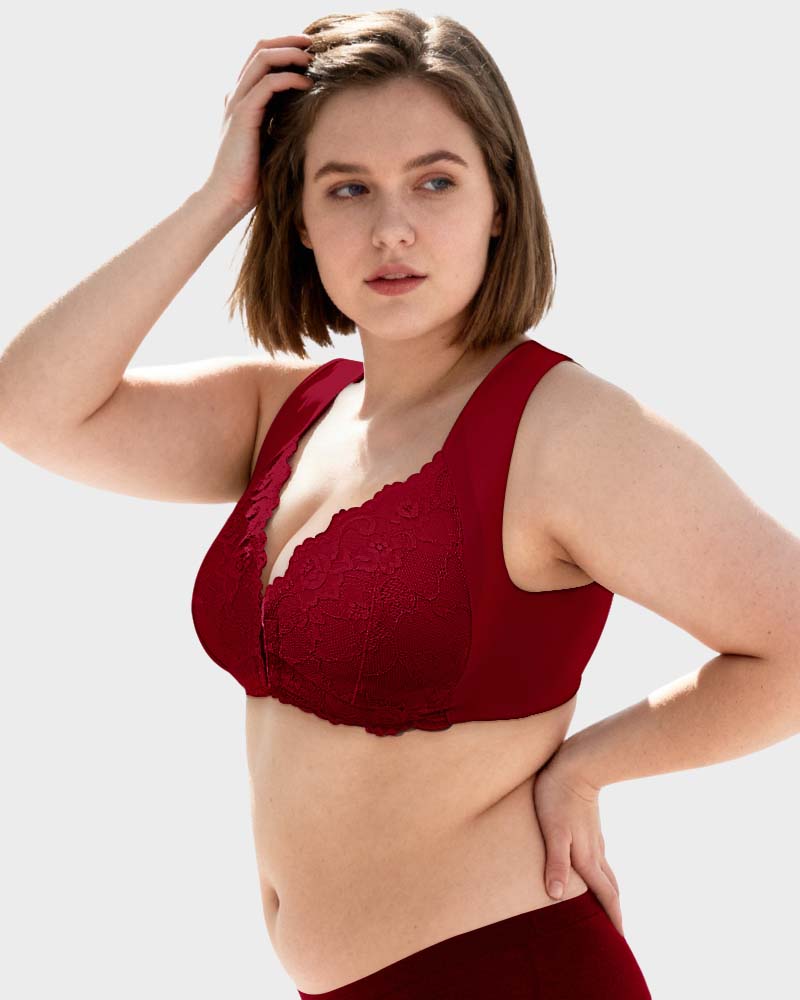 Front Closure '5D' Shaping Wireless Bra