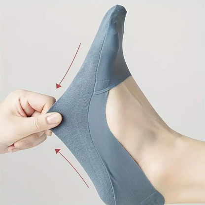 10 Pairs Women's Invisible Short Socks Comfort Breathable Non Slip
