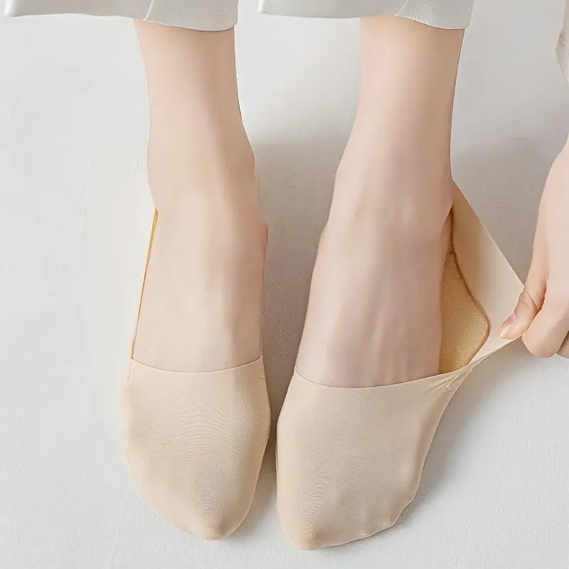 10 Pairs Women's Invisible Short Socks Comfort Breathable Non Slip