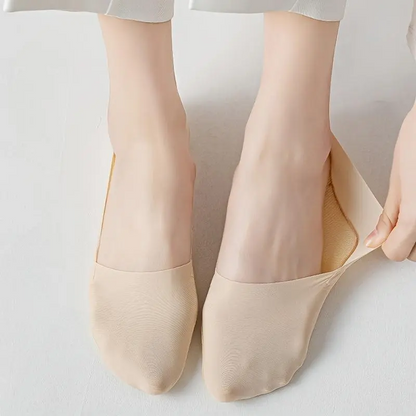 10 Pairs Women's Invisible Short Socks Comfort Breathable Non Slip