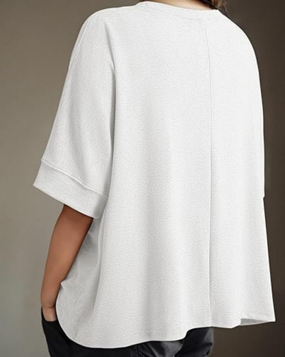 Women's Casual Oversized Tee Comfortable Soft Basic Top