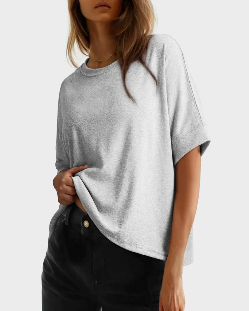 Women's Casual Oversized Tee Comfortable Soft Basic Top