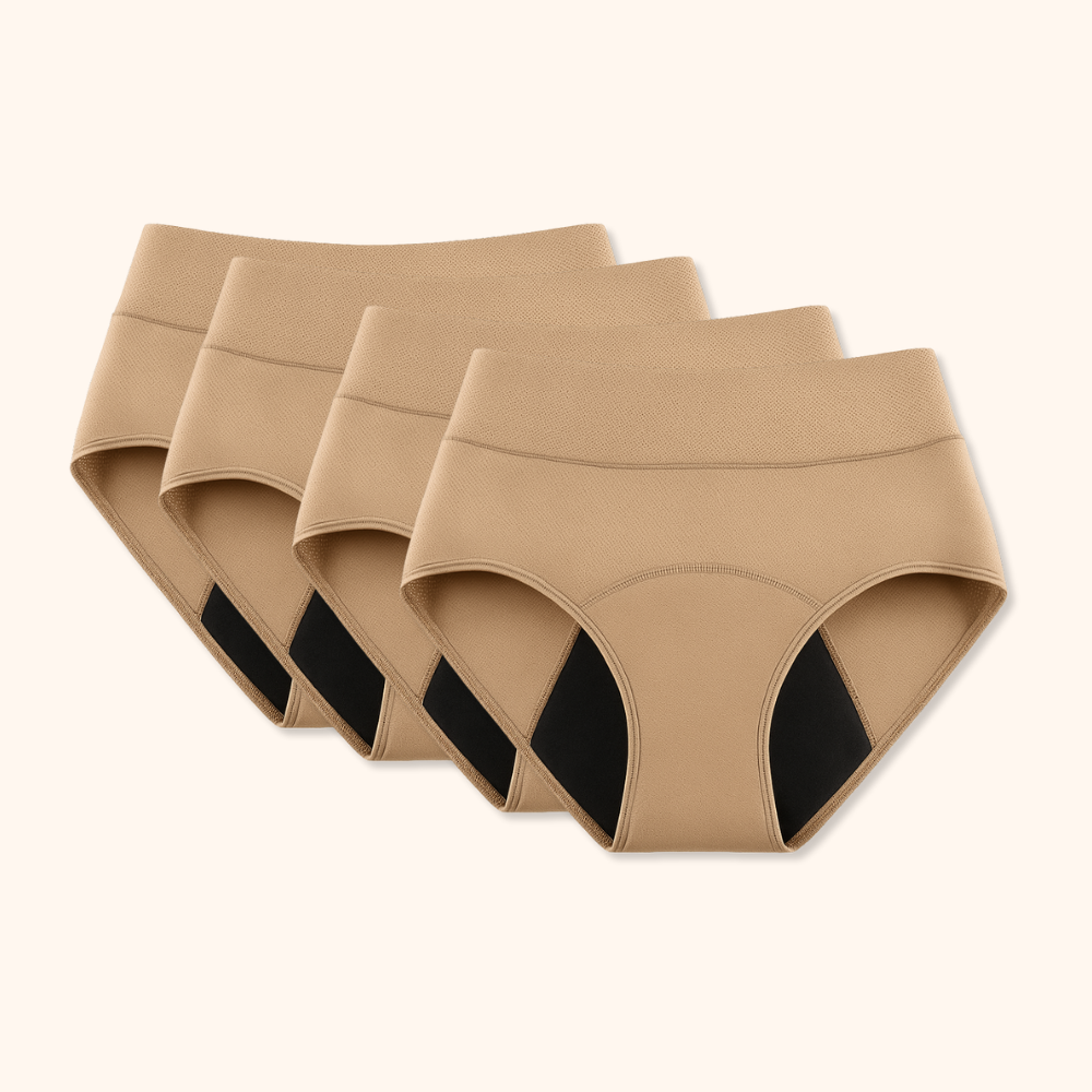 Curvevera 100% Leak-Proof Underwear That Won't Let You Down for Women 60+ (4-Pack)