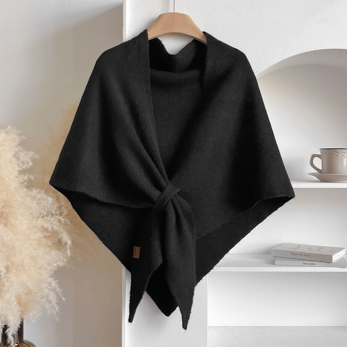 Women's Solid Color Scarf Casual Soft Comfortable Shawl for Daily Wear
