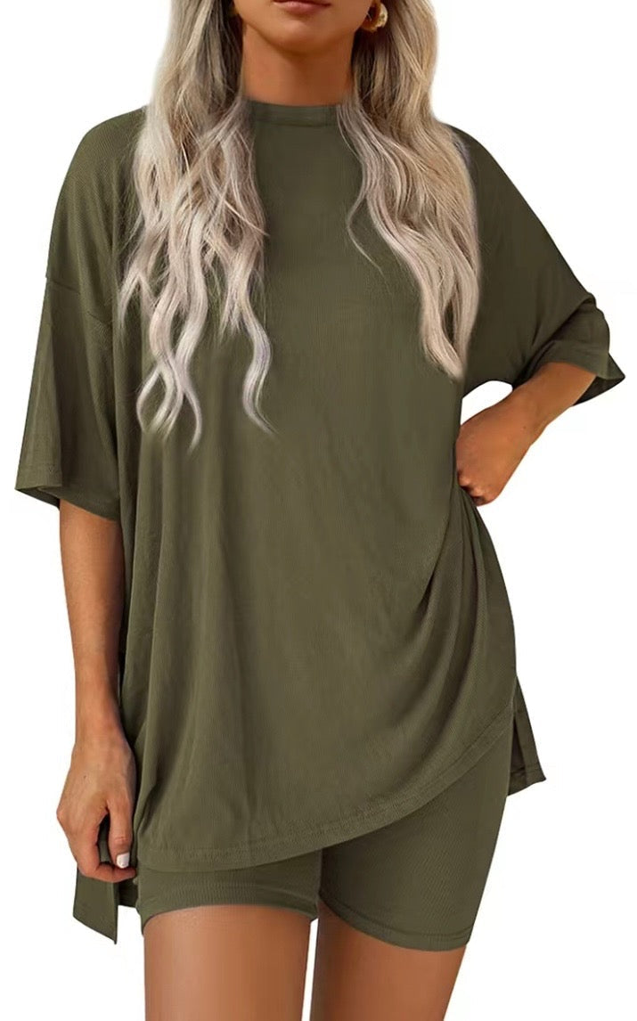 Buttery 2 piece Shorts Set