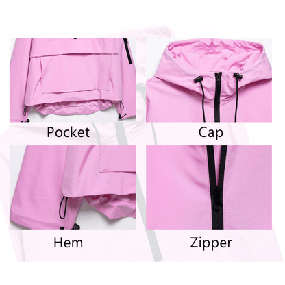 3-in-1 Waterproof Women's Jacket – Rain, Wind & Cold, All Covered